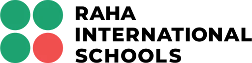 Raha International School Khalifa- A logo